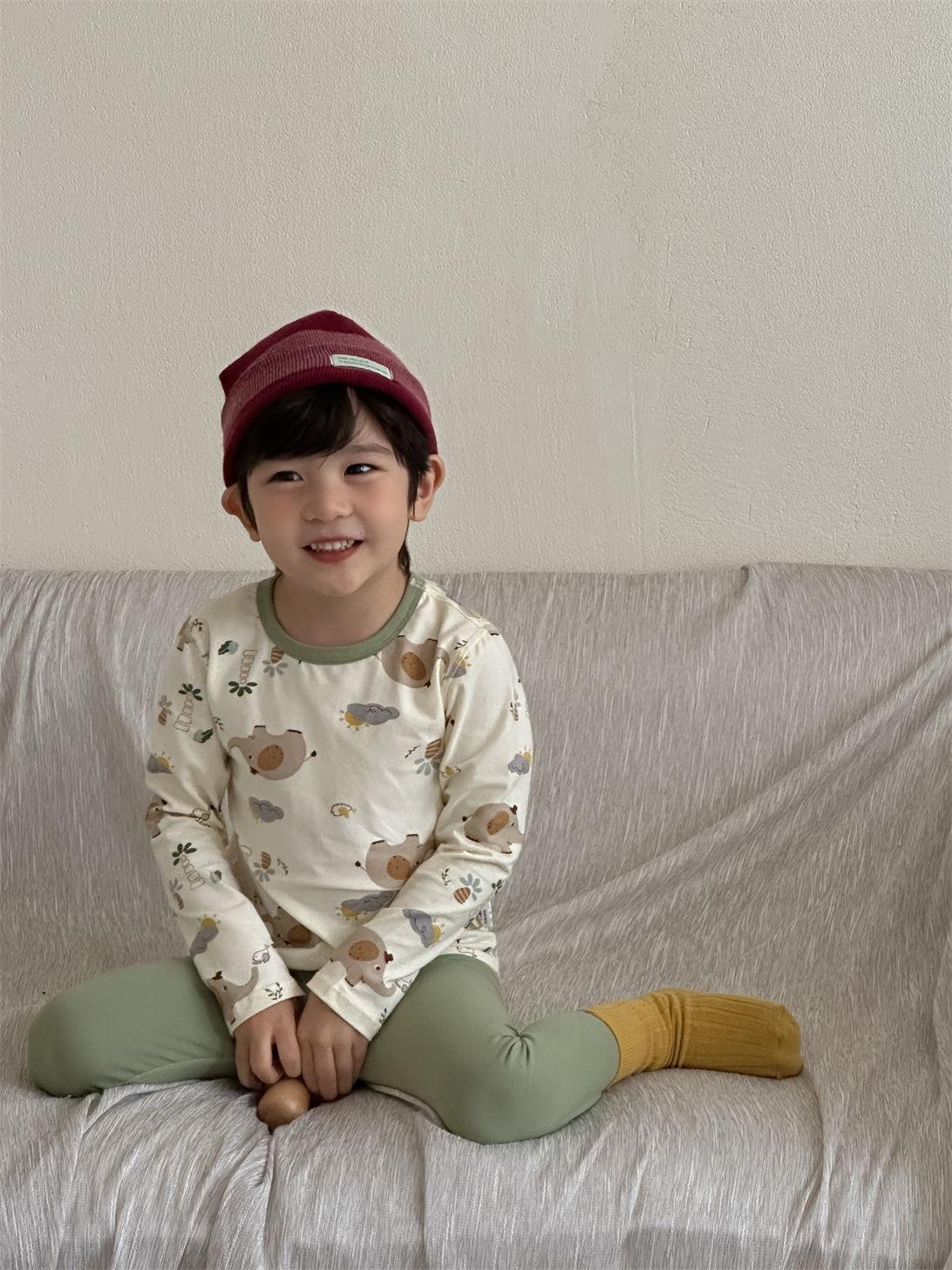 Niños pijamas de otoño set de ropa de bebé set de ropa de otoño ropa de otoño ropa infantil 2025 nuevo