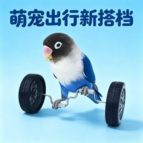Parrot toy for boredom relief, balance car, companion prop, budgerigar glider, skill training prop, black phoenix bird toy Parrot toy for boredom relief, balance car, companion prop, budgerigar glider, skill training prop, black phoenix bird toy