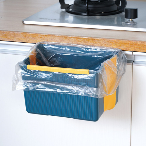 家用便携挂壁式垃圾桶车载创意伸缩收纳盒硅胶厨房垃圾分类收纳桶