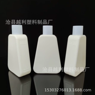 三角型洁面乳瓶 洗护用品分装瓶28口 pe260ml洗发水沐浴露塑料瓶