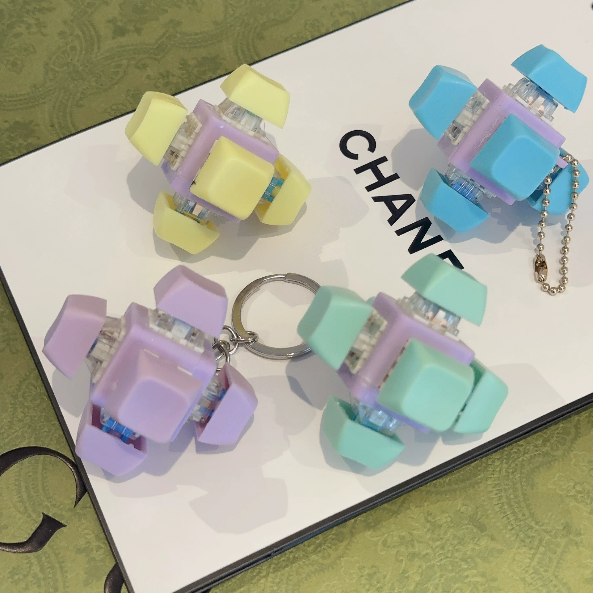 Новые шесть ключей распаковать вентиляторные кнопки