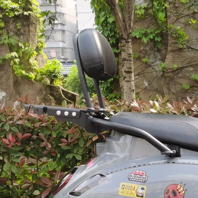 Suitable for three-Yang Fit Motorcycle tail - black-plate-rear-shelf-universal-rear-backrest
