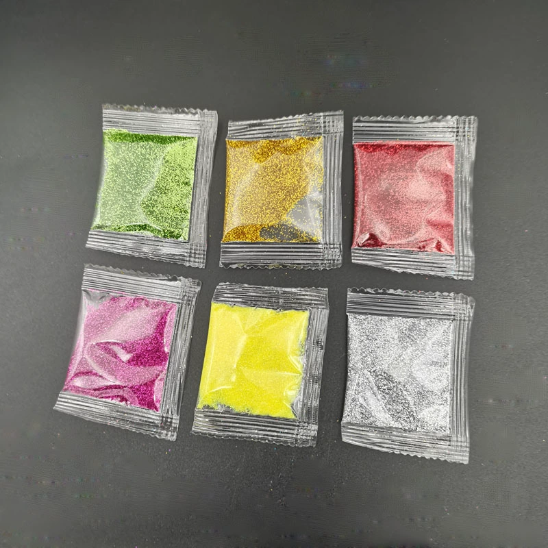 1g мешок блеск порошок небольшой мешок блеск DIY слизь сделать блеск порошок