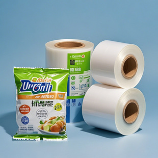 Blank Pe Composite Food Packaging Film Customized Moisture-Proof Tea Sauce Thickeneded Puncture Automatic Packaging Roll Film