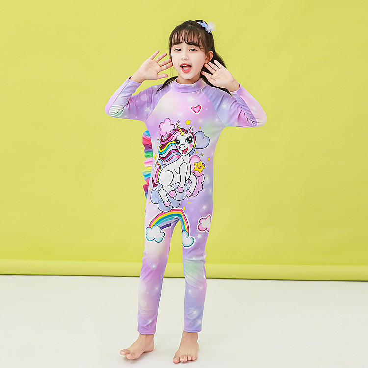 Trajes de baño para niños, tallas pequeñas a grandes, trajes de baño de una pieza con dibujos animados para bebés, estudiantes, aguas termales, trajes de baño de secado rápido para bebés y niños pequeños.