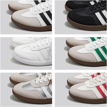 百搭情侣德训鞋ins韩版平底板鞋男女时尚休闲运动鞋阿甘鞋女批发