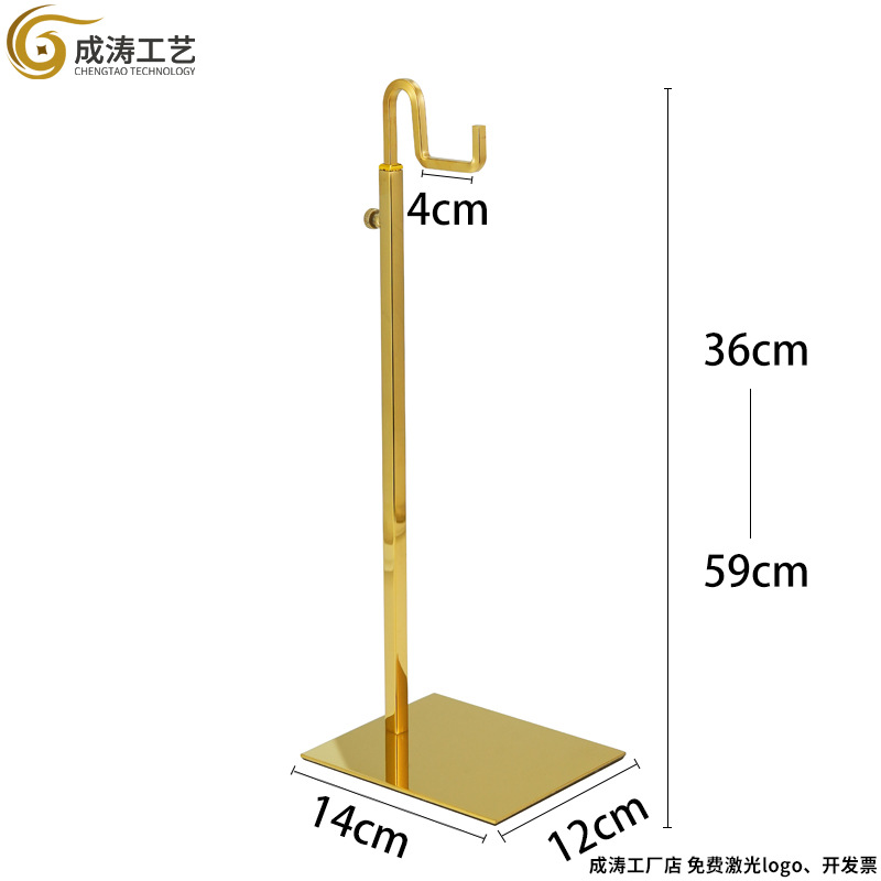 Зеркальный титановый квадратный крючок (трансграничное специальное предложение)