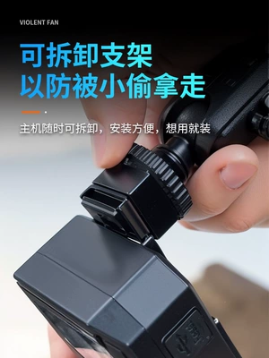 Motorcycle driving recorder: anti-shake, no wiring required, ultra-long