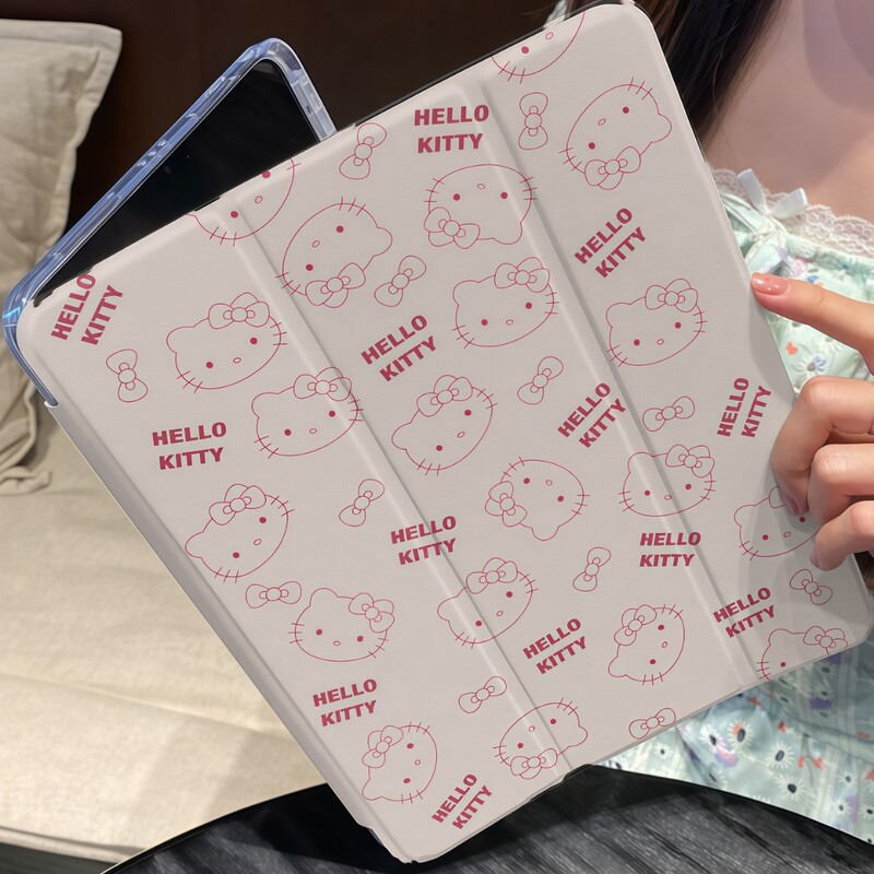 Foundation English Kt Cat Suitable for 70% off iPad 10Th Generation 9 Apple Tablet Protective Case iPad Air 6 Protective Cover 11inch