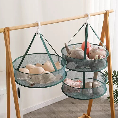 Clothes drying net for drying socks, a clothes basket for drying cashmere sweaters, a tiled net pocket, a special drying rack for household sweaters