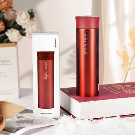 乐扣保温杯绚丽304不锈钢商务办公杯子LOGO便携水杯学生水杯