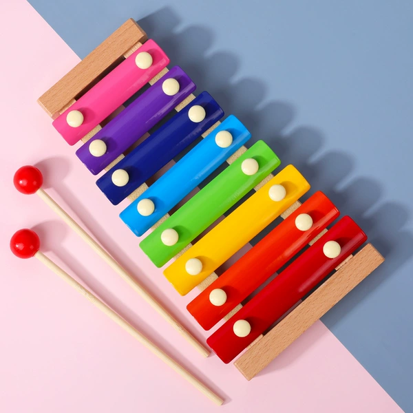 Beech color box hand piano