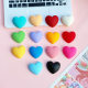 DIY acrylic frosted love handmade jewelry accessories hairpin hair accessories mobile phone shell heart factory wholesale