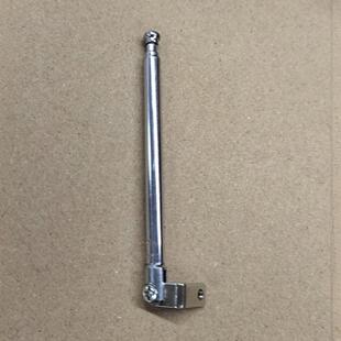 Pull rod anti-theft host antenna stainless steel telescopic pull rod antenna 5273-5 section bent iron piece 30cm antenna