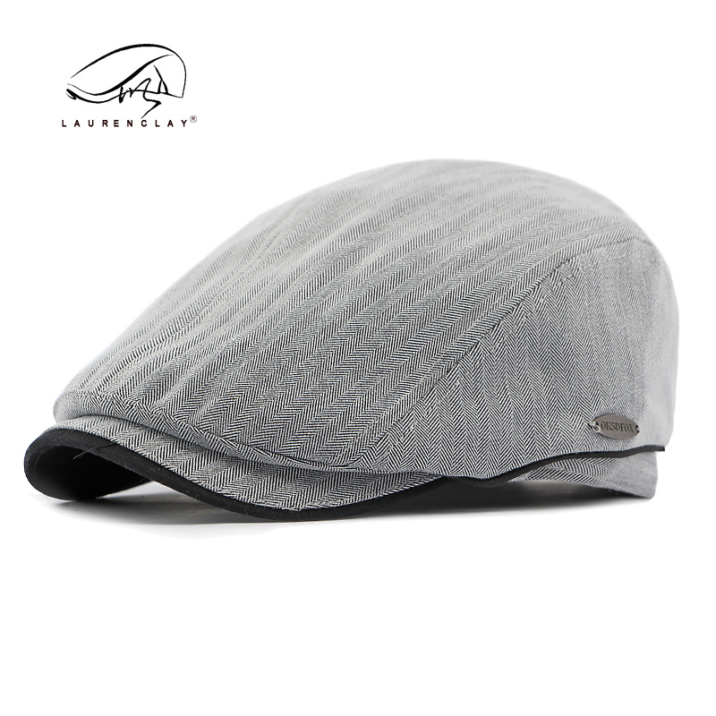 Boina transpirable delgada de primavera y verano para hombres y mujeres con el mismo estilo British Retro Fashion Frontier Sombrero de visera Sombrero de pintor Tendencia