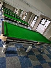 台球桌标准型大理石台面商用中式黑八美式家用室内桌球台家厂直销