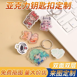 动漫立牌;长尾夹装订夹;钥匙扣及钥匙扣配件