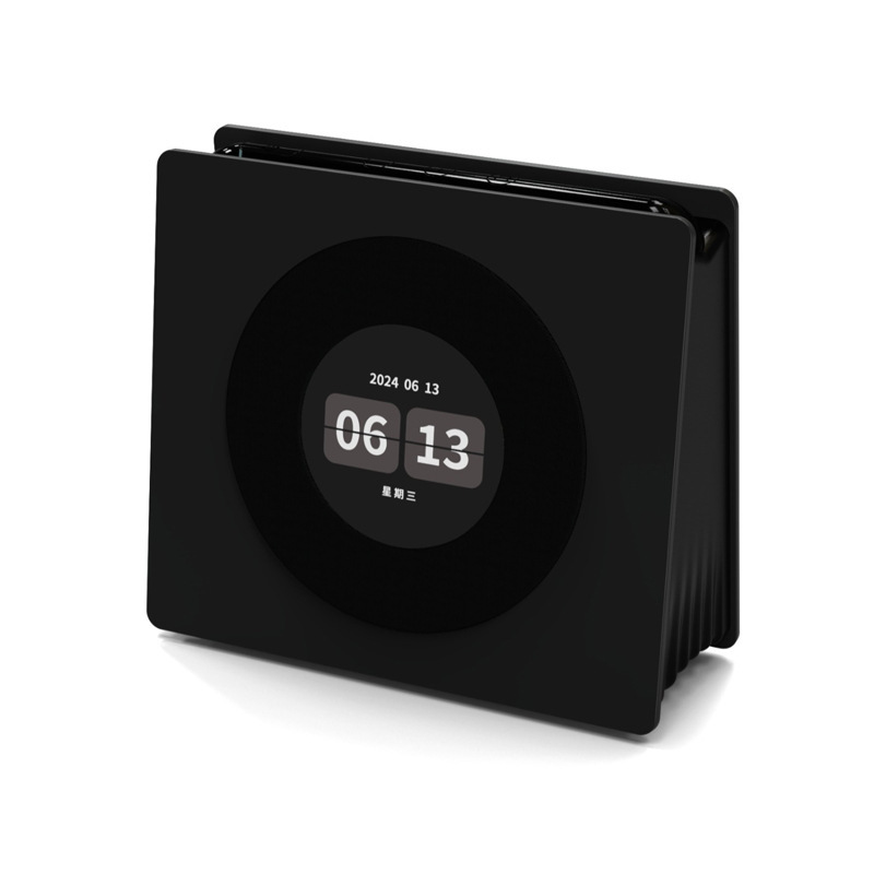 新しい吊り下げ歌詞ダイナミック Bluetooth スピーカーレトロビニールホワイトノイズ雰囲気ライトワイヤレスデスクトップ時計オーディオ|undefined