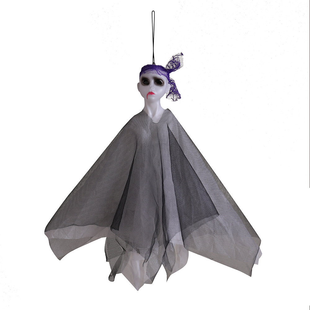 Decoraciones de Halloween, fantasmas colgantes, bellezas sangrantes, muecas de terror, accesorios de decoración, barra de fiesta, suministros complicados
