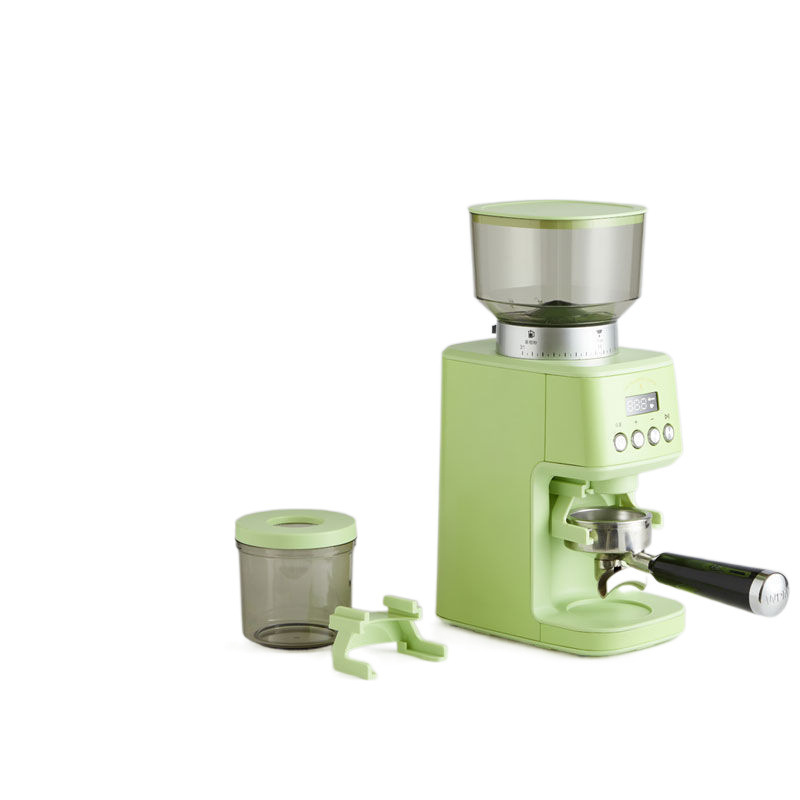 コーヒー豆研磨機コーヒー粉粉砕機全自動家庭用ハンドプレス式電子制御定量コーヒー豆粉砕機|undefined