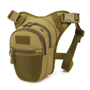 D5 cross-border new outdoor camouflage shoulder men's diagonal bag multifunctional leg bag foreign trade wholesale a generation of hair