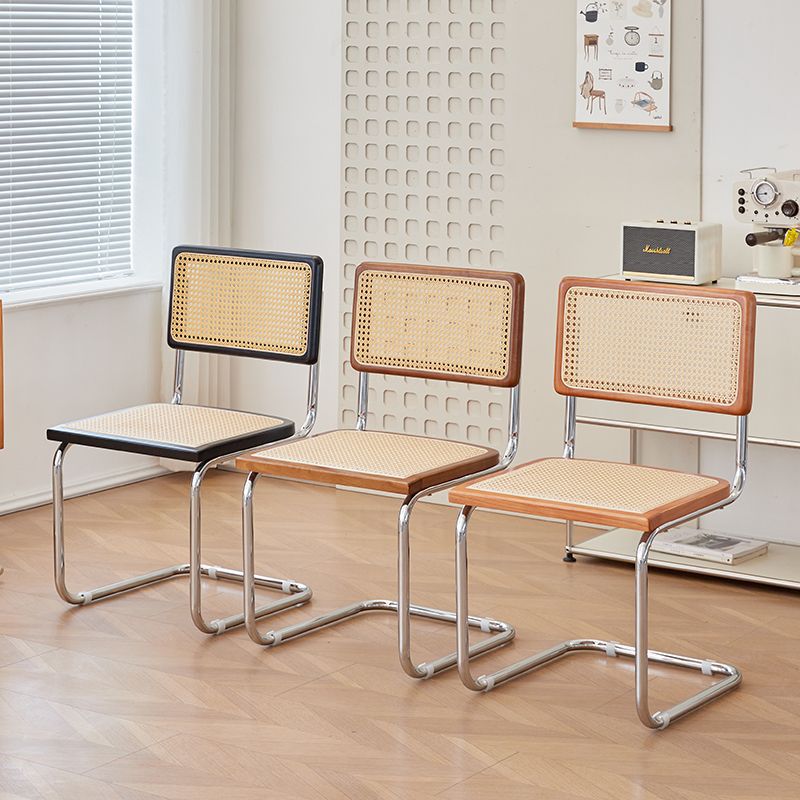 Sillas japonesas modernas simples, sillas de ocio, sillas de comedor retro, sillas de red nórdicas.