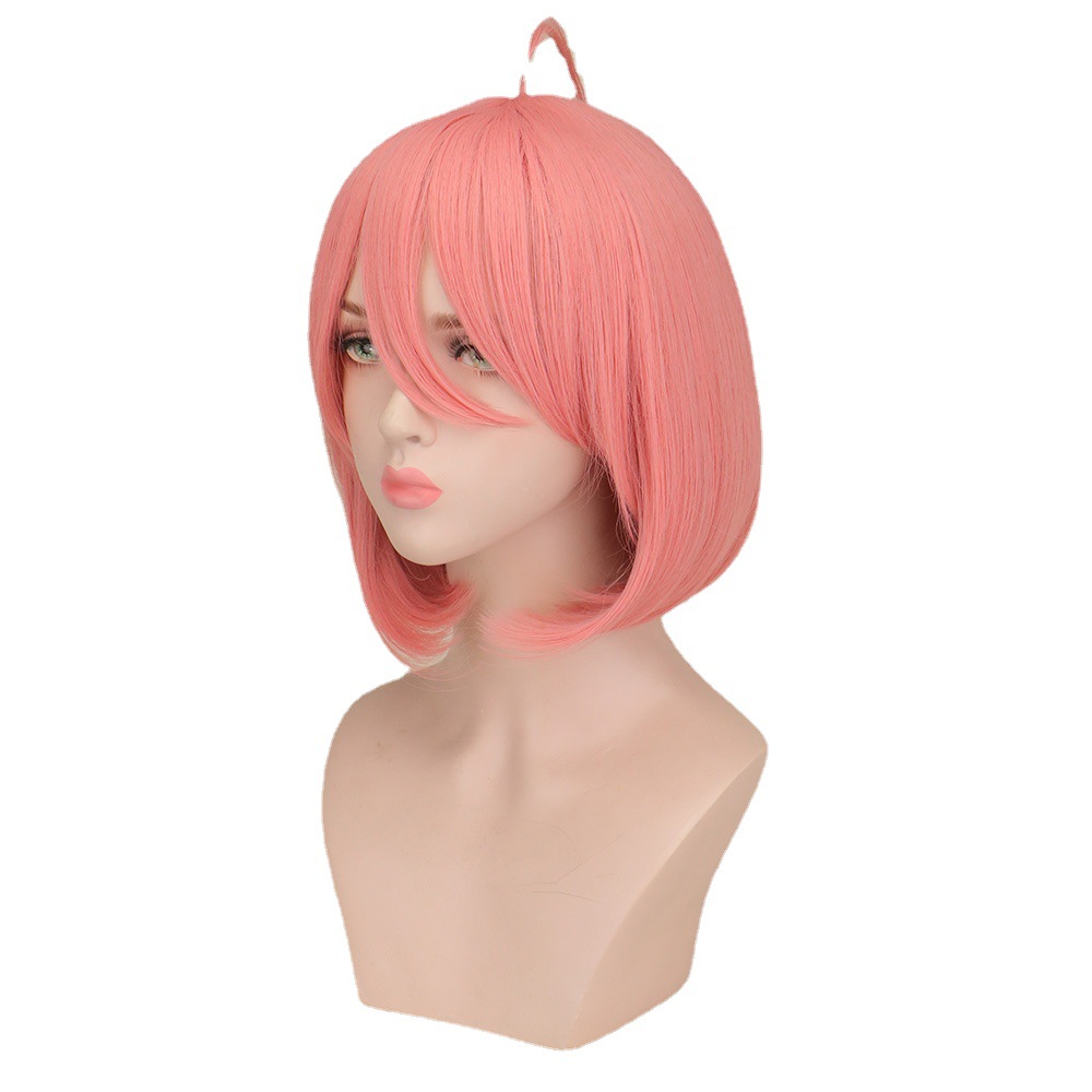 Casa de juego SPY × FAMILIA Anya Fujie Rosa Bobo cabeza cos Anya peluca