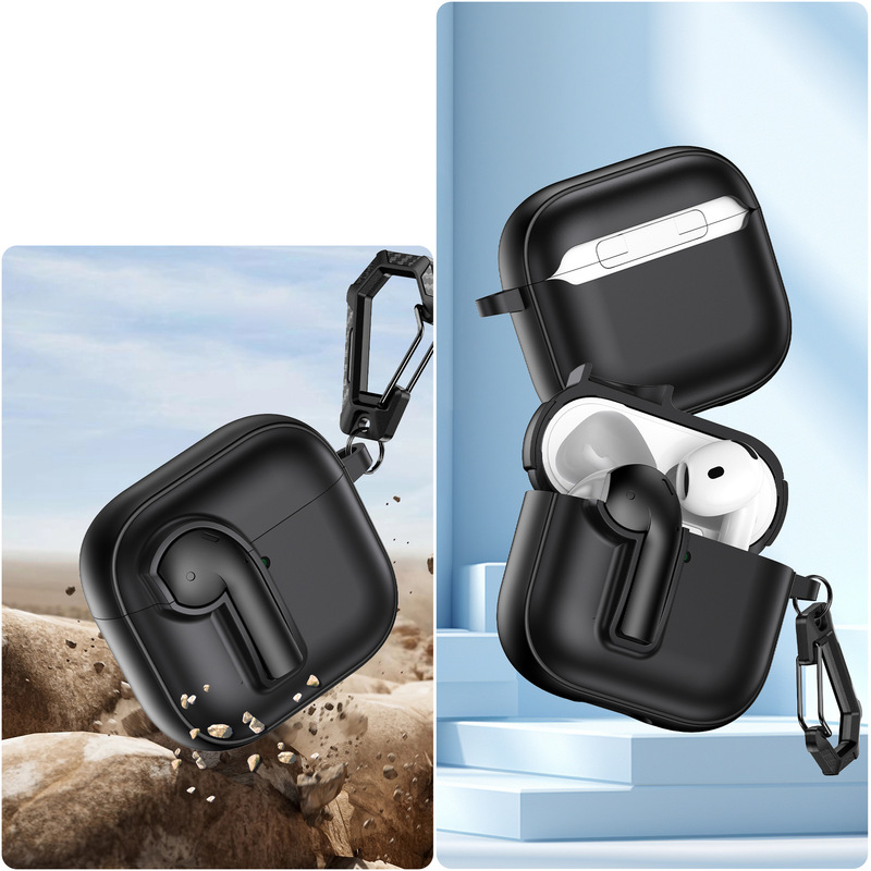 AirPods4 ヘッドフォン ケース pro2 ヘッドフォンに適したクロスボーダー卸売ロック バックル エアポッズ 3 世代に適しています|undefined