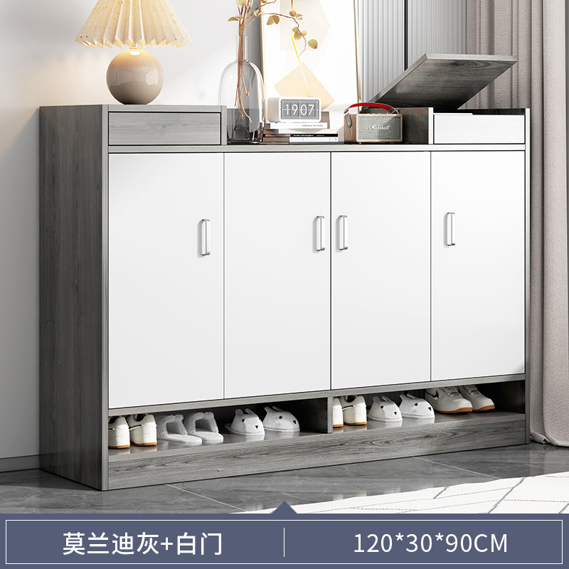 모란디 그레이 120*30*90 네 문 [2023 업그레이드 강화]]