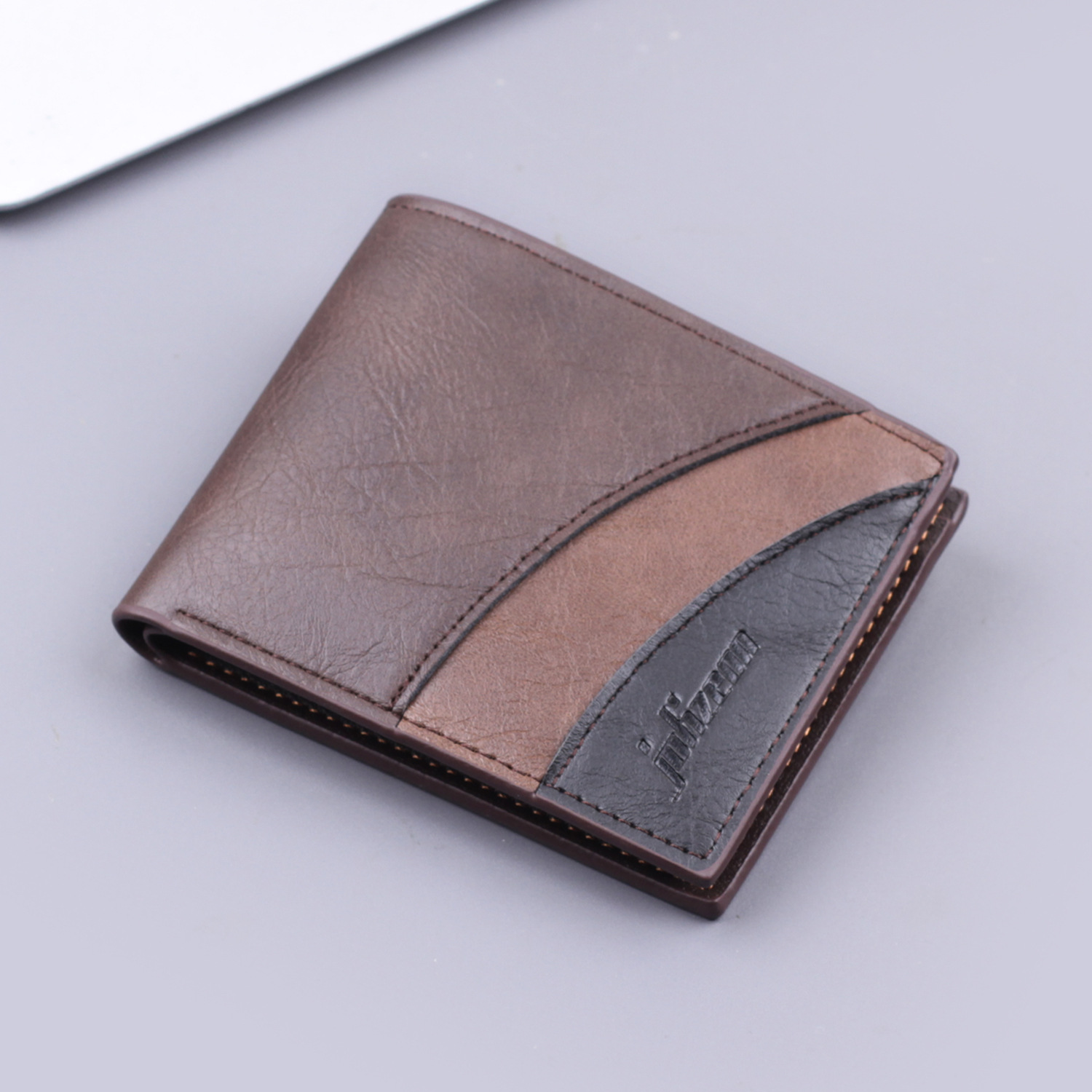 Cartera para hombres 2025 nueva cartera corta cartera de tarjetas en una cartera simple transfronteriza multi-tarjeta cartera hombre