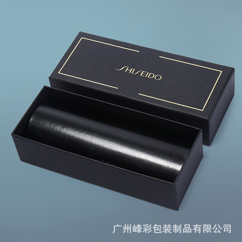 厂家ding制眼镜盒墨镜包装纸盒太阳镜老花镜礼品盒天地盖黑色盒子