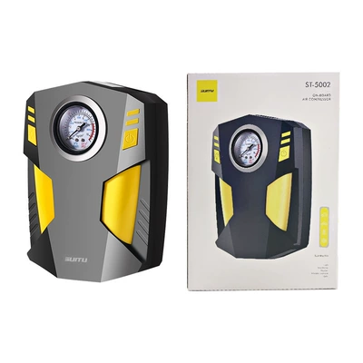 Automobile air pump portable intelligent digital display air pump small hand-held car air pump inflator high power (Hava nasosu) - st-5002-follow-up-color-box-pointer-style