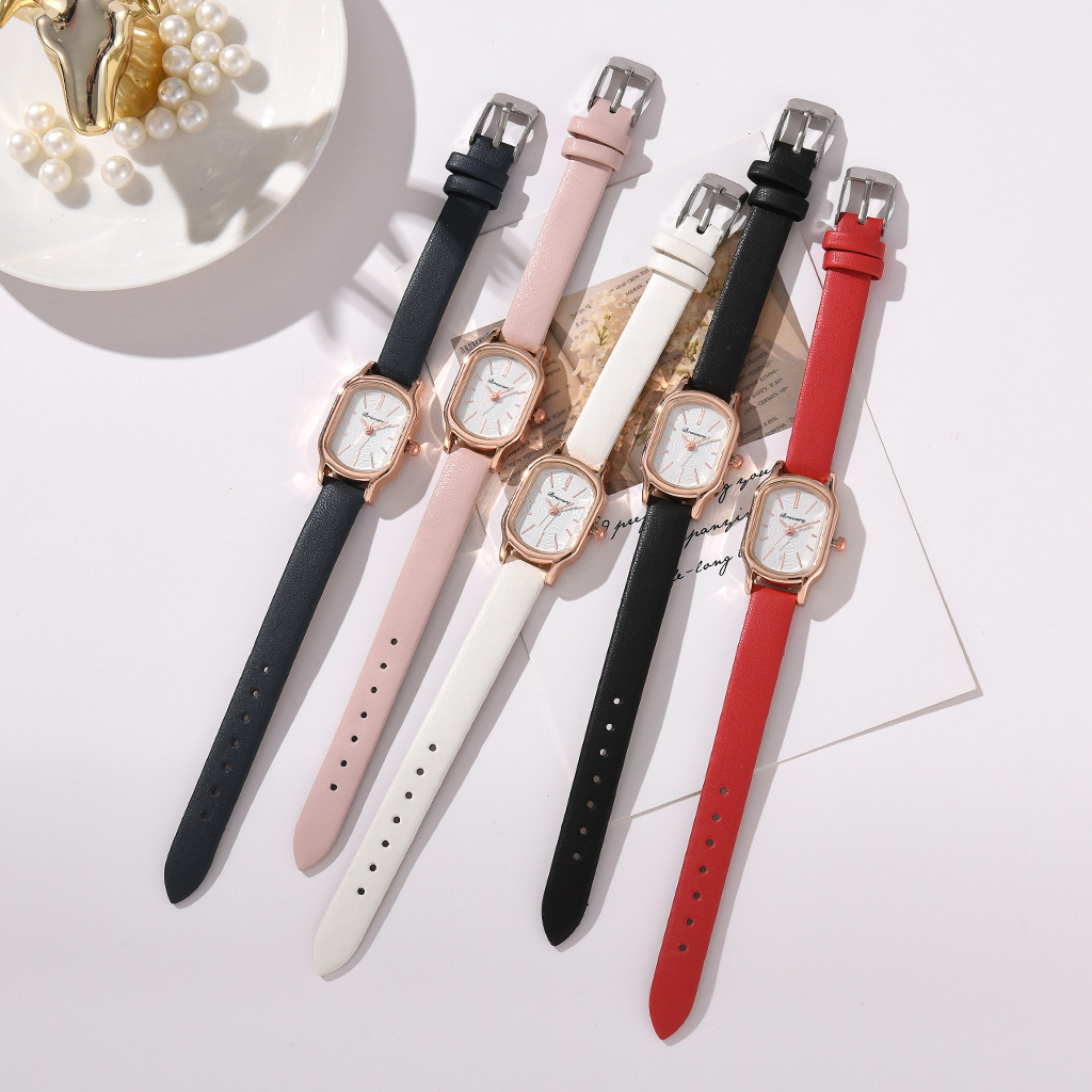 Décontractée Couleur Unie Boucle Quartz Femmes De Montres display picture 5