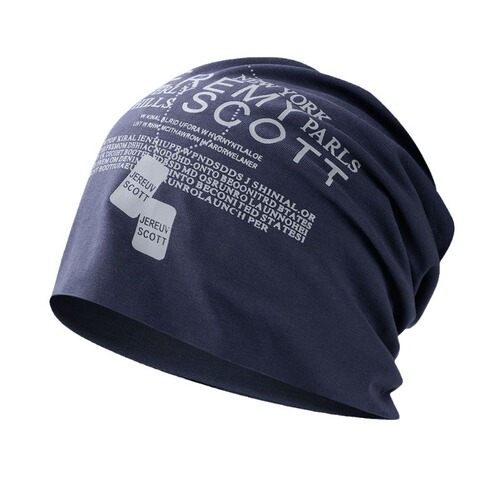 Caps for Men Autumn/Winter Trendy Thin Beanie Fall Sleep Hat Pile Head Cover AC Sleeping Spring Autumn Head Cover Hat for Women