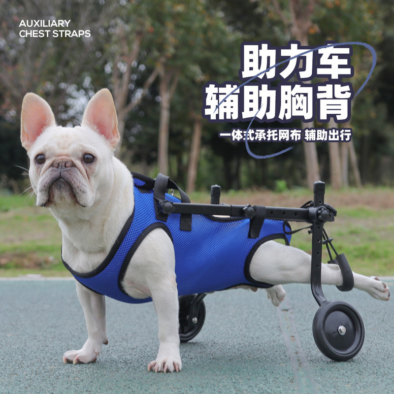Amazon explosions disabled dog travel moped chest strap dog rehabilitation exercise chest back pet supplies wholesale
