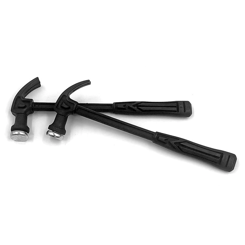 Plastic small handle, black hammer for home use
