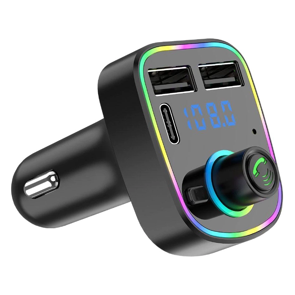 Автомобильный Bluetooth громкой связи CarMp3player музыкальный плеер Автомобильный FM-передатчик с заводским источником автомобильного зарядного устройства