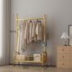 [luxury model] 100cm gold + single-layer mesh basket + metal universal wheel