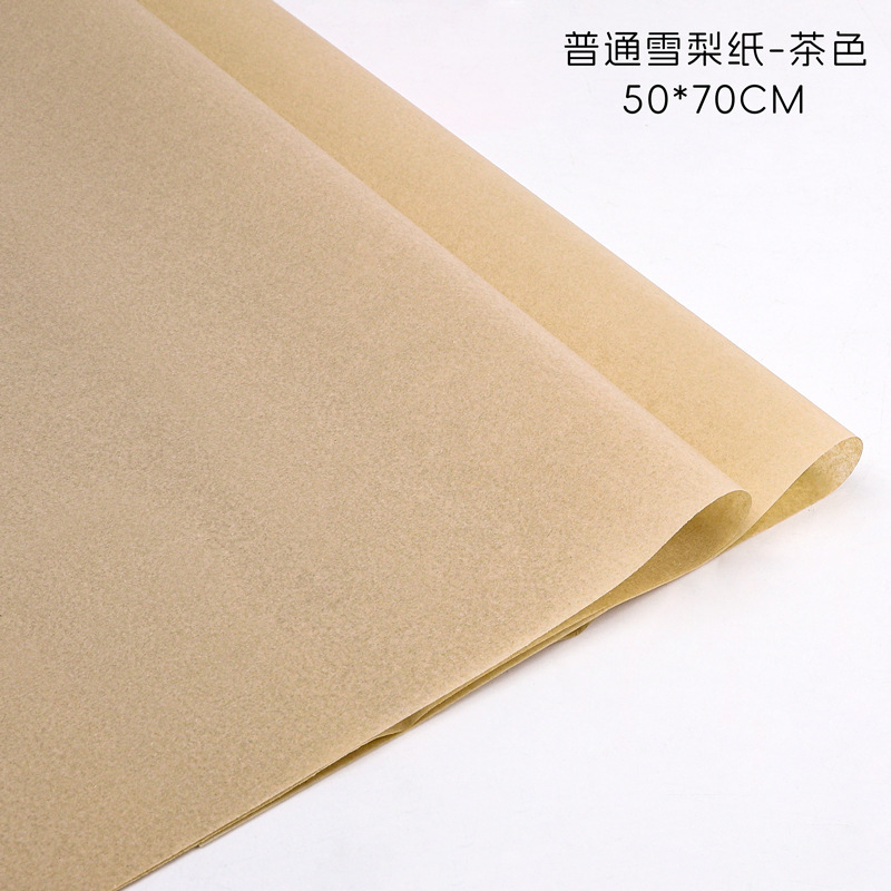 Nuevo papel de pera 70*50cm papel de envolver flores forro base mano amasando papel de algodón papel de envolver flores al por mayor fabricante