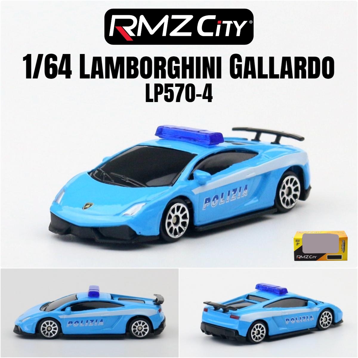 Lamborghini, police car