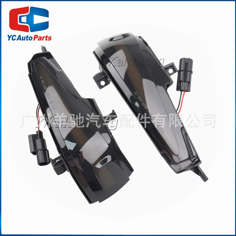Indicador de señal del espejo retrovisor LED dinámico de flujo de agua adaptado para Honda Civic Mk8