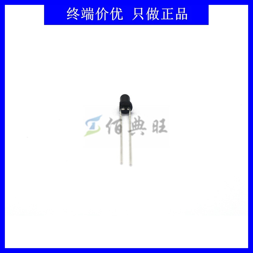 QSC114红外接收管光电晶体管3MM波长880nm角度±4°现货FAIRCHILD