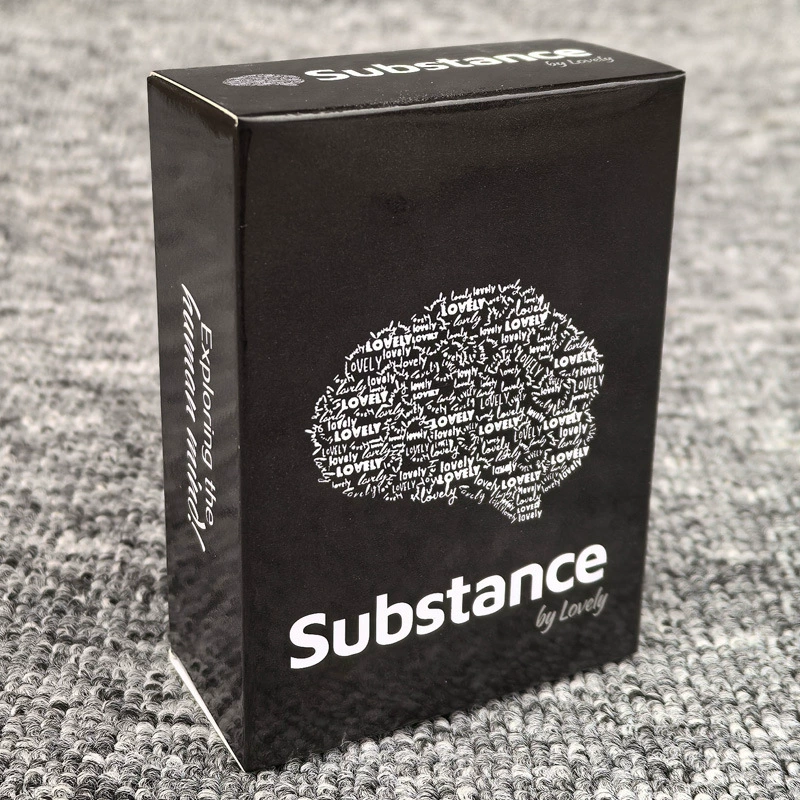 Английская версия Substance by lovely карточная игра с содержательным глубоким диалогом карточная игра