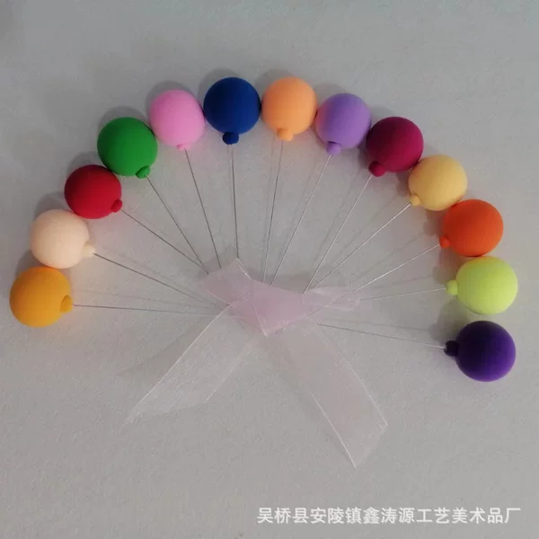 Creative Internet Celebrity DIY Confession Balloons, Light Clay Single Balloons, Couple Doll Accessories, Party Decoration Small Inserts