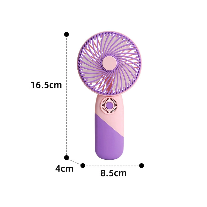 Trend handheld cartoon small air fan for elementary school students, new collection