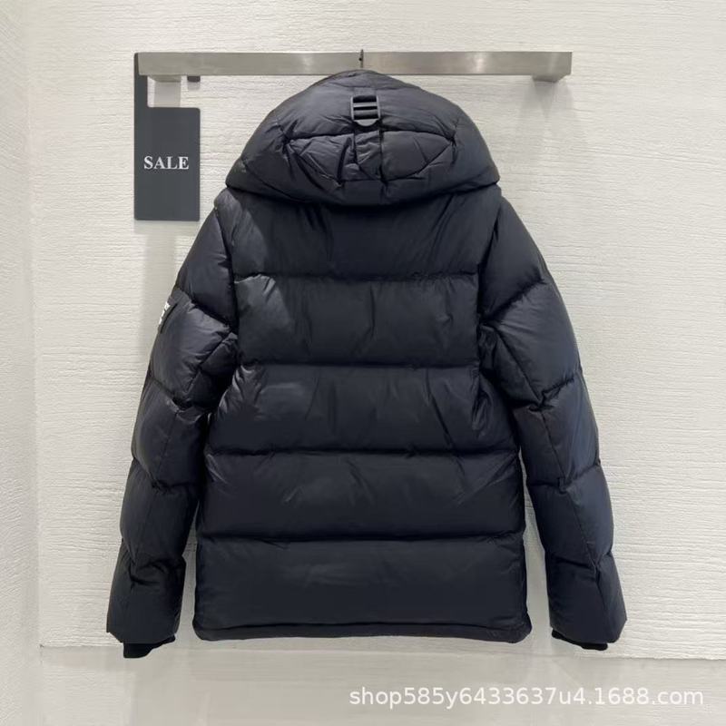 冬季巴家保暖羽绒服连帽外套轻奢休闲可拆卸洋气情侣同款夹克潮服|undefined