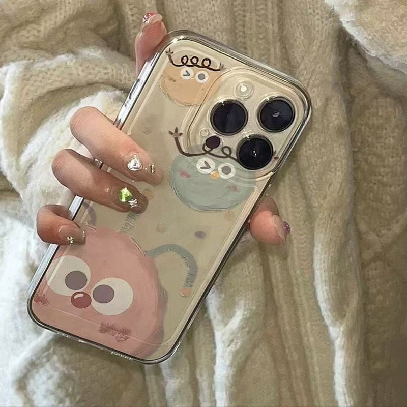 Divertido briquetas para iphone16promax funda para teléfono móvil nuevo Apple 15 anti-caída 14pro Japón y Corea 13/12