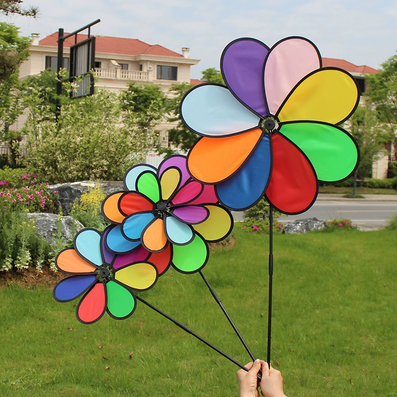 Windmill toy, nail sequins, decorations for kindergarten