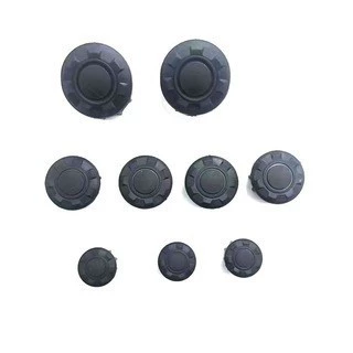Suitable for BMW R1200GS/R1250GS/ADV Waterbird modified frame dust cover hole frame congestion hole plug (Motorcycle frame) - black