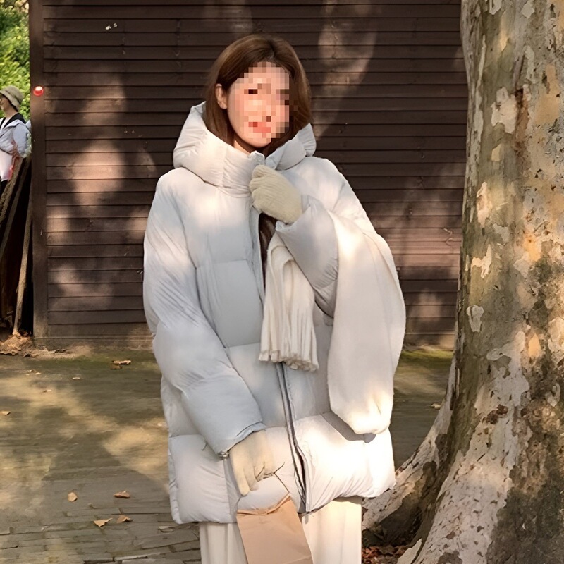 Loose-Fitting Women's Cotton Jacket for Winter 2025, Korean Style, New Mid-Length, Ultra-Light, Petite, Super Stylish, Trendy Popular Item This Year Loose-Fitting Women's Cotton Jacket for Winter 2025, Korean Style, New Mid-Length, Ultra-Light, Petite, Super Stylish, Trendy Popular Item This Year
